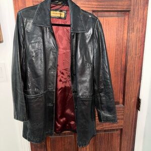 Jim& Marylou leather jacket